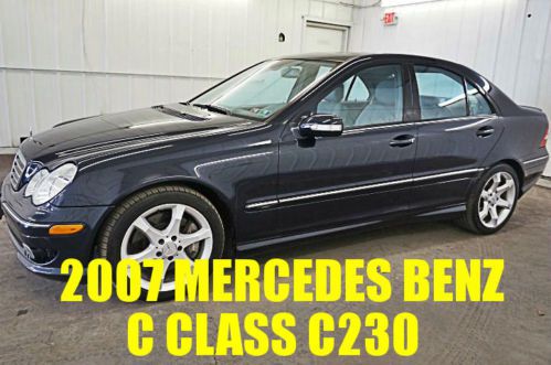 2007 mercedes-benz c230 low miles loaded nice luxury must see wow nice!!!