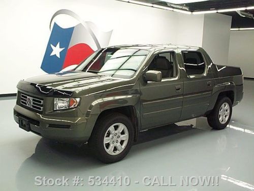 2006 honda ridgeline rtl awd/4x4 leather sunroof 74k mi texas direct auto