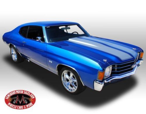 72 chevelle gorgeous 400hp restored 700r4 show car