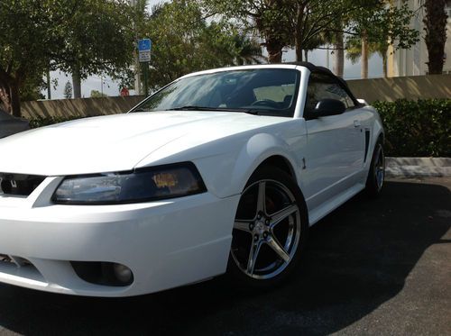 1999 ford mustang svt cobra convertible 2-door 4.6l