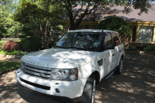 2007 land rover range rover sport supercharged