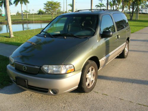 2001 mercury villager estate passenger van - green