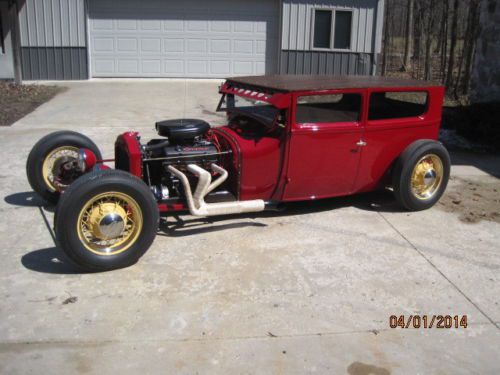 1926 model t sedan kustom street/hot/rat/rod/custom chopped channeled