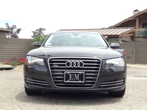 2011 audi a8 quattro l sedan 4.2l (led, premium, warranty, panorama roof,..)