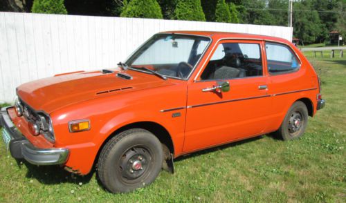 1976 honda civic cvcc well taken care of