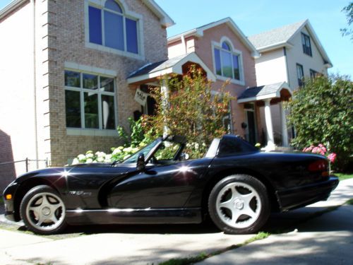 1996 dodge viper tr/10 convertbl w/hardtop &amp; covertbl top canvis windows