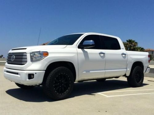 2014 tundra limited crewmax 4x4 - super white