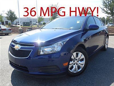 Chevrolet cruze 4dr sedan ls low miles automatic gasoline 1.8l 4 cyl blue topaz