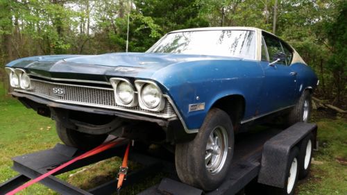 1968 chevelle ss true 138 big block 4 speed (roller)