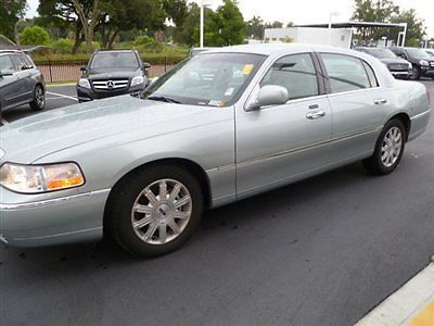 2007-rare 34,900 mile lincoln-garaged fla car-signature -loaded-gem