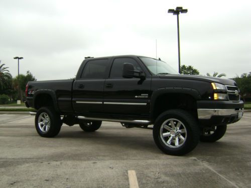 2006 chevy silverado 2500h/d crew cab duramax lbz allison  1 owner