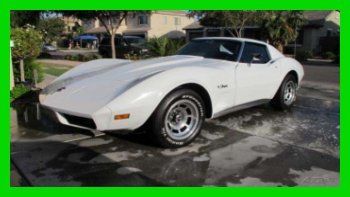 1974 chevrolet corvette low original miles 350 v8 rwd