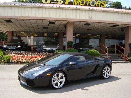 2008 lamborghini gallardo spyder convertible 2-door 5.0l