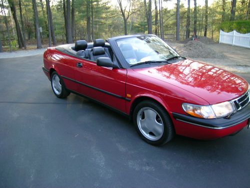 1996 saab 900 se turbo convertible 2-door 2.0l