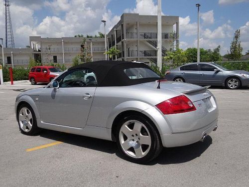 2001 audi tt audi tt 225hp quattro 6 spd. convertible 2001