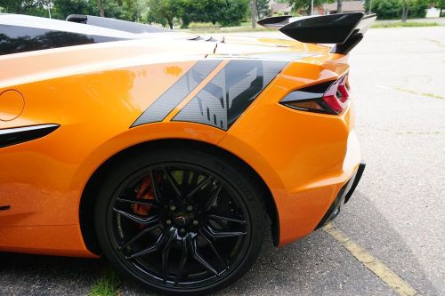 2023 chevrolet corvette z06 convertible 3lz w/aero kit carbon fiber-no reserve