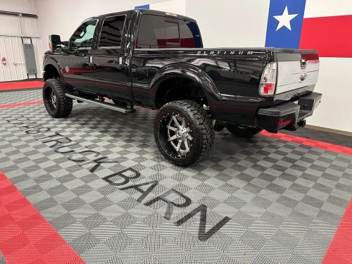 2015 ford f-250 platinum 4wd lifted 6.7l diesel gps camera sunroof 24in wheels