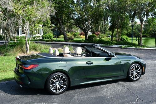 2021 bmw 4-series 430i convertible w/parking assistance and convenie