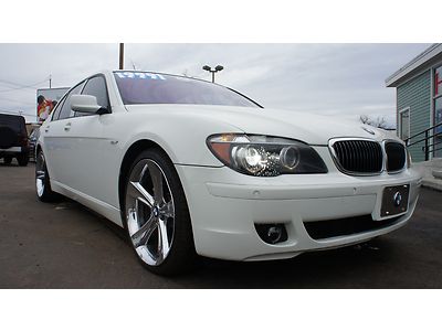 2006 bmw 750i luxury / leather / navigation / custom wheels /