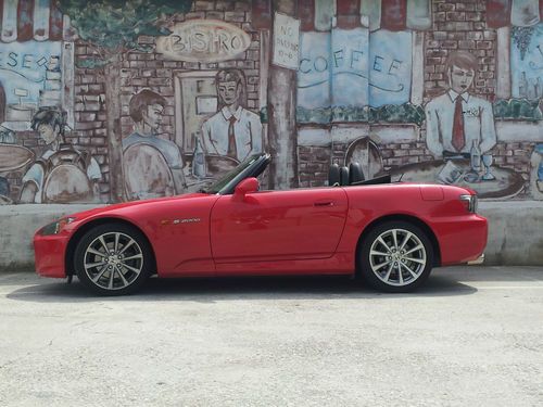 2006 honda s2000 with 12k miles. formula red. mint. orginal sale sticker too!