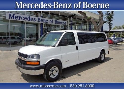 2006 chevrolet 3500 express passenger van 155 wb