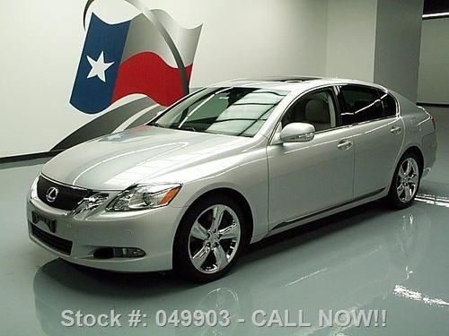 2010 lexus gs350 climate seats sunroof nav rear cam 30k texas direct auto