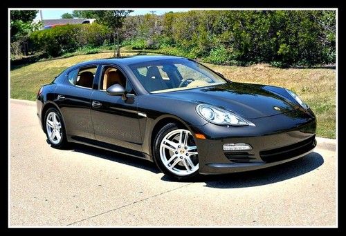 2011 porsche panamera v6 well-optioned warranty (214) 435-2917