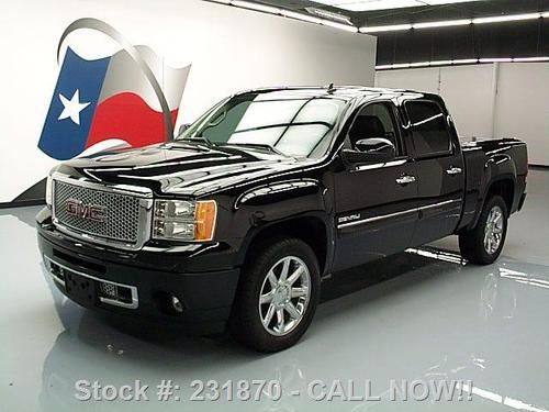 2012 gmc sierra denali crew awd nav dvd rear cam 54k mi texas direct auto