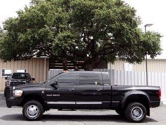 2006 black slt mega dually 5.9l i6 4x4 banks high ram pro comp lift cruise