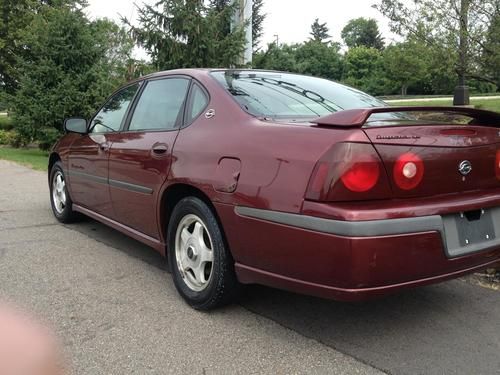 2002 chevrolet impala ls sedan 4-door 3.8l