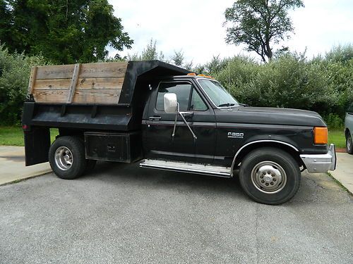 1987 ford f-350 dump