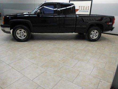 04 silverado lt 4x4 z71 ext cab leather heated seats warranty finance texas