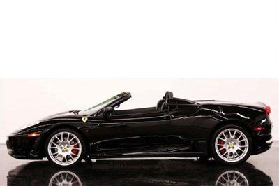 2005 ferrari 430 spider f1 black black one owner just 4k+ mile loaded &amp;excellent