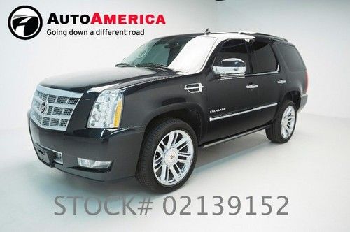 30k low miles escalade black suv leather nav navigation sunroof entertainment