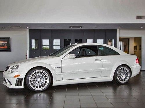 2008 mercedes benz clk63 amg black series rare white harmon kardon nav xenon