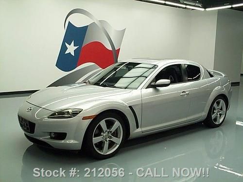 2007 mazda rx-8 grand touring sunroof htd seats nav 56k texas direct auto