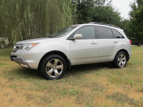 2007 acura mdx sh-awd sport technology entertainment 3.7l nav,dvd,leather