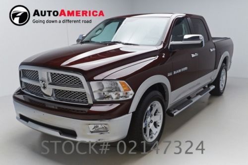 2012 dodge ram 1500 laramie nav roof entertainment dvd leather hemi v8 5k miles