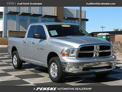 2011 dodge ram 1500-quad cab-4wd-clean car fax-automatic-49k miles