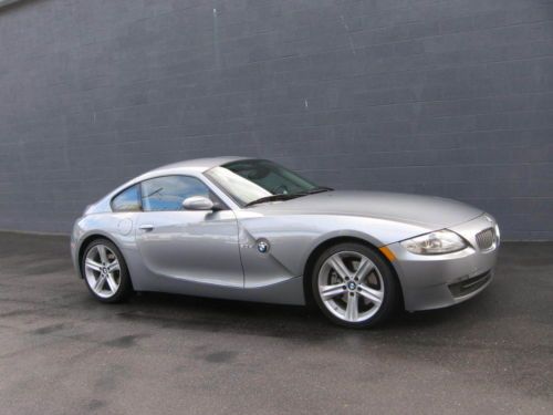 2007 bmw z4 3.0si coupe 28k original miles, gray/black, automatic