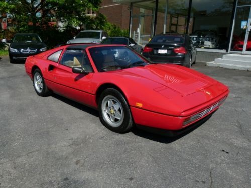 1989 ferrari 328 gts: excellent condition, collector&#039;s car, low mileage.