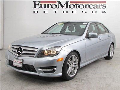 Navigation diamond silver sport sedan 14 new light blue12 financing amg used md