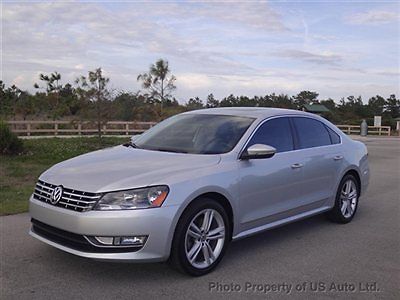 Passat tdi sel navigation 1 owner fl car 2.0l turbo diesel auto one owner