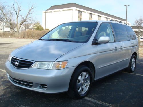 2004 honda odyssey ex-l navigation leather heated seats power doors no reserve