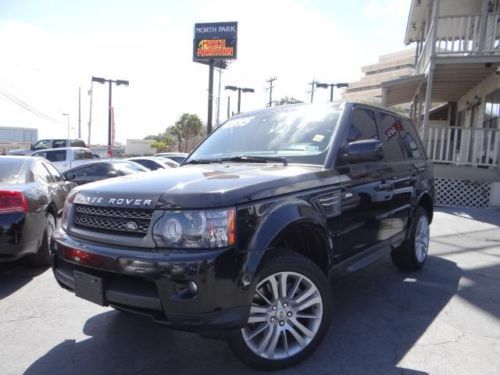 2011 land rover range rover sport hse lux nav sunroof rear camera heated leather