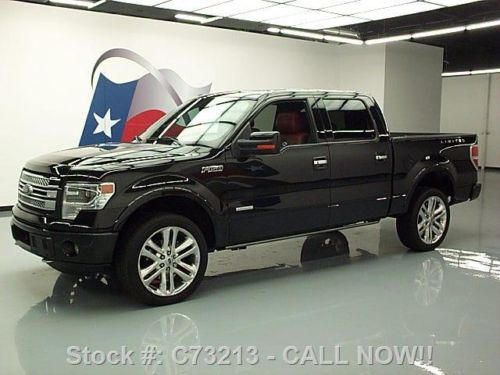 2013 ford f-150 ltd crew ecoboost 4x4 sunroof nav 20k texas direct auto