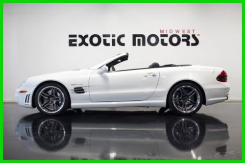 2007 sl65 amg convertable, white on black, v12 twin turbo! 17k mi only $74,888!!