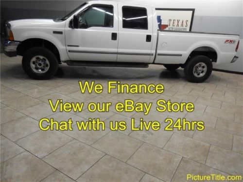 99 f250 4x4 lariat crew cab 7.3 powerstroke diesel we finance texas