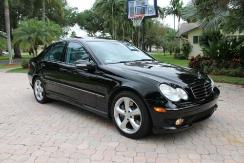 2006 mercedes-benz c230 sport sedan 4-door 2.5l carfax certified &amp; no reserve!!!