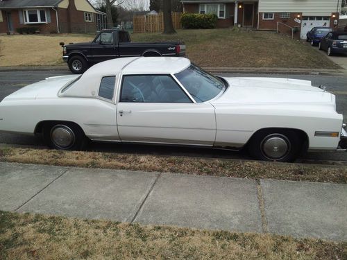 1975 cadillac eldorado base coupe 2-door 8.2l